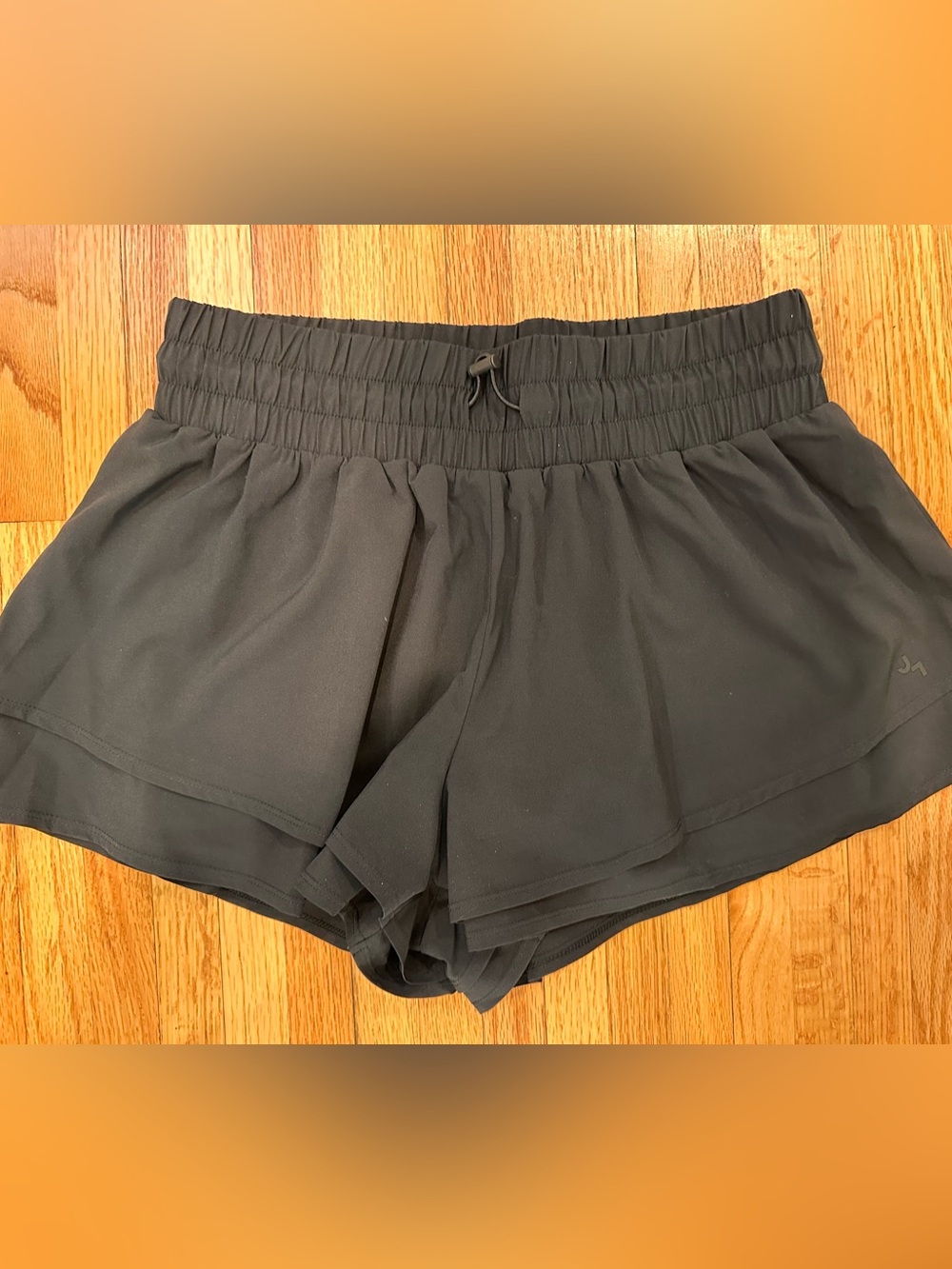 Joy Lab Black Layered Athletic Shorts